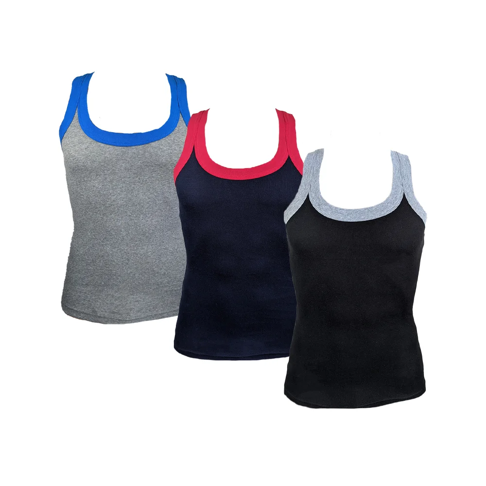 Men's Gym Vest Round Neck Without Sleeves