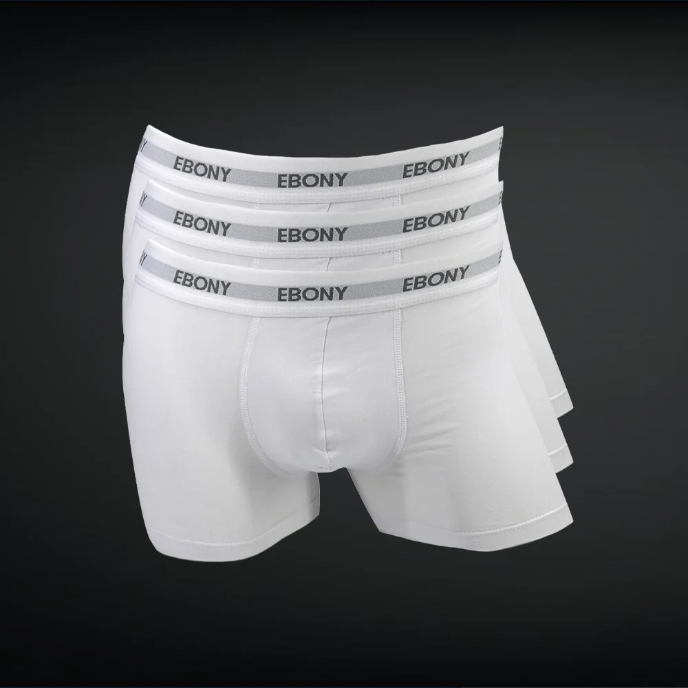 Men's Boxer White