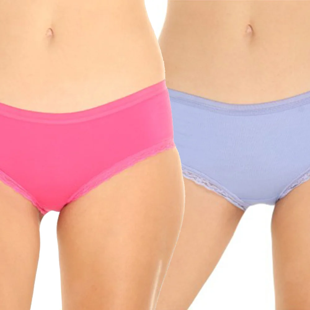 Women's Solid Cotton Full Brief