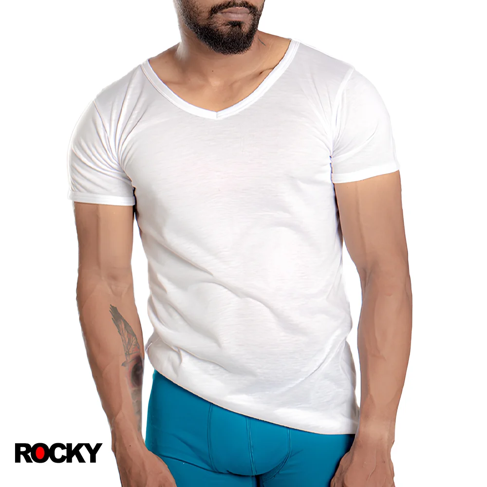 Men's Vest Round Neck With Sleeves