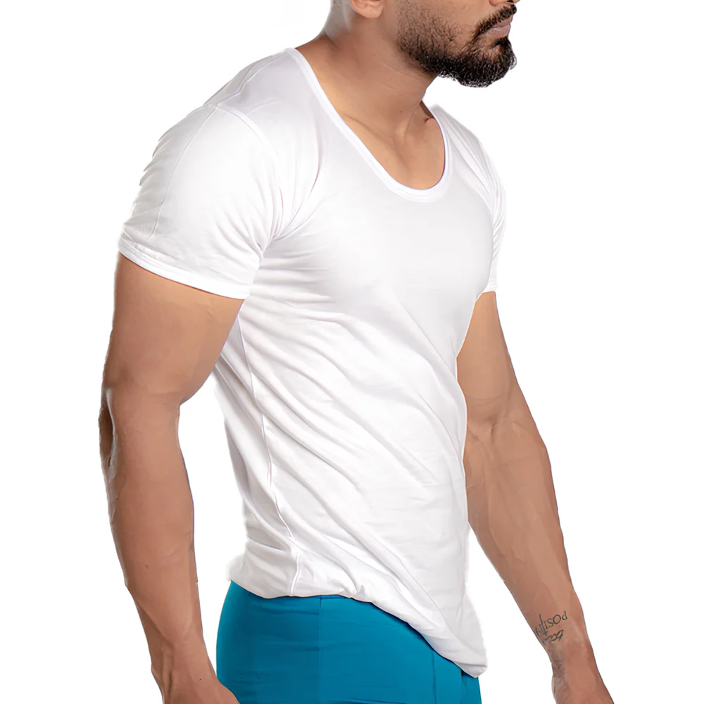 Men's Vest Round Neck With Sleeves
